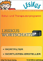 Lesikus Wortschatz Schul- und Therapeutenprogramm