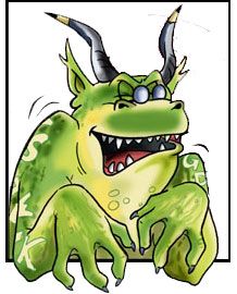 Lurs lacht hämisch